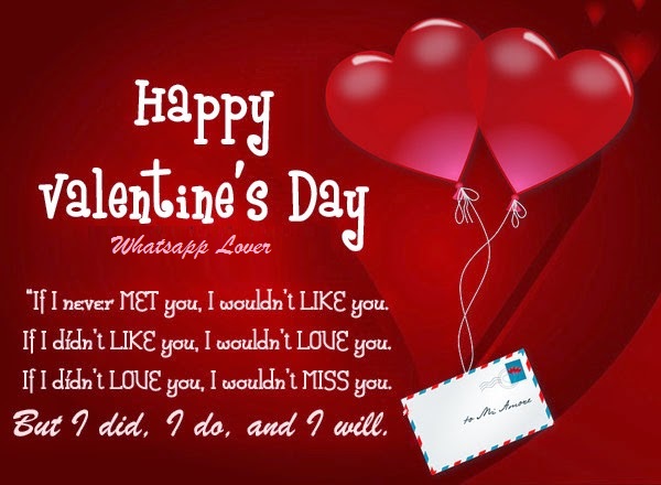 Happy Valentine’s Day 2016 Whatsapp Status and Facebook Messages – Whatsapp Lover 