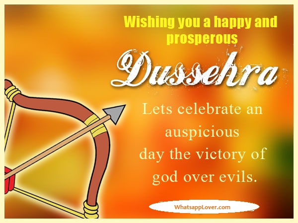 Vijayadashami Dussehra Status for Whatsapp and Messages for Facebook