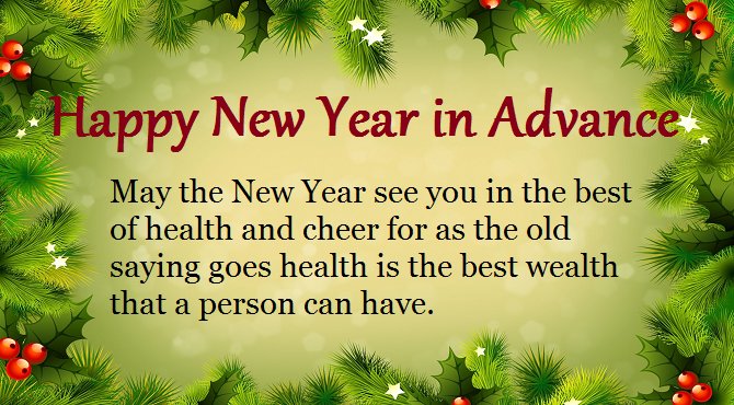 2017 Happy New Year Advance Wishes, Messages for Whatsapp & Facebook 1
